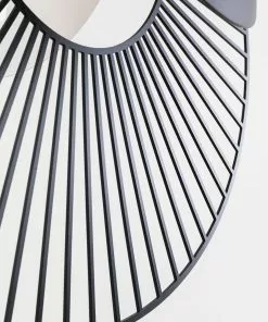 Kare Design Wire Black Riippuvalaisin, Musta Ø35cm -Huonekalu kauppa lampa wiszaca loft stalowa czarna o35 cm 6