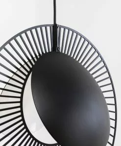Kare Design Wire Black Riippuvalaisin, Musta Ø35cm -Huonekalu kauppa lampa wiszaca loft stalowa czarna o35 cm 7