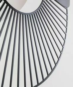 Kare Design Wire Black Riippuvalaisin, Musta Ø45cm -Huonekalu kauppa lampa wiszaca loft stalowa czarna o45 cm 6