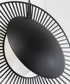 Kare Design Wire Black Riippuvalaisin, Musta Ø45cm -Huonekalu kauppa lampa wiszaca loft stalowa czarna o45 cm 7