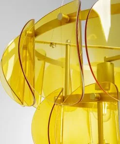 Kare Design Mariposa Three Circle Riippuvalaisin Messinki Ø60cm -Huonekalu kauppa lampa wiszaca mariposa 60x150 cm zlota 4