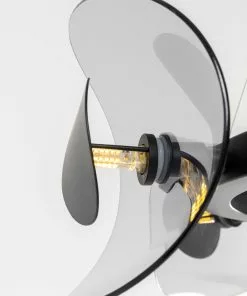 Kare Design Mariposa Riippuvalaisin Musta/savulasi Ø81cm -Huonekalu kauppa lampa wiszaca mariposa o81 cm czarna klosze przydymione 4