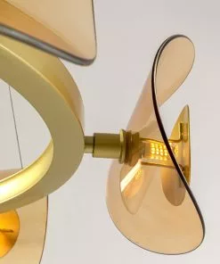 Kare Design Mariposa Riippuvalaiisn Messinki Ø81cm -Huonekalu kauppa lampa wiszaca mariposa o81x150 cm zlota 3