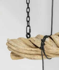 Kare Design Branch Riippuvalaisin 70cm -Huonekalu kauppa lampa wiszaca metalowa 70 cm czarno naturalna 6 scaled