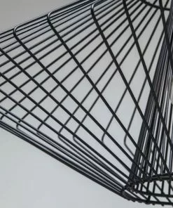 Kare Design Modo Wire Round Riippuvalaisin, Musta -Huonekalu kauppa lampa wiszaca modo wire 44x24 cm czarna 5