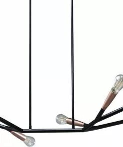 Kare Design Monte Carlo Sette Riippuivalaisin, Kupari -Huonekalu kauppa lampa wiszaca monte carlo sette 115x133 cm czarno miedziana 3
