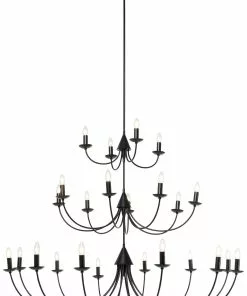 Kare Design Morticia Riippuvalaisin Ø152cm 9 Kare Design Morticia Riippuvalaisin Ø152cm -Huonekalu kauppa lampa wiszaca morticia 152x220 cm czarna 2