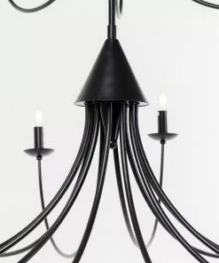Kare Design Morticia Riippuvalaisin Ø152cm 11 Kare Design Morticia Riippuvalaisin Ø152cm -Huonekalu kauppa lampa wiszaca morticia 152x220 cm czarna 4