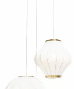 Kare Design Nilay Riippuvalaisin Ø67cm -Huonekalu kauppa lampa wiszaca nilay 3s 67x200 cm bialo zlota 3