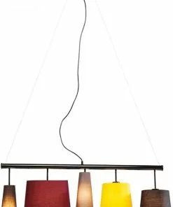 Kare Design Parecchi Colore Riippuvalaisin 100cm -Huonekalu kauppa lampa wiszaca parecchi 107x37 cm kolorowa 2
