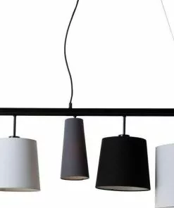 Kare Design Parecchi Riippuvalaisin, Musta 100cm -Huonekalu kauppa lampa wiszaca parecchi black 107x37 cm 3
