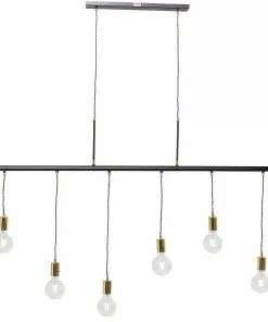 Kare Design Pole Black Six Riippuvalaisin 20 Kare Design Pole Black Six Riippuvalaisin -Huonekalu kauppa lampa wiszaca pole 135x140 cm czarna 5
