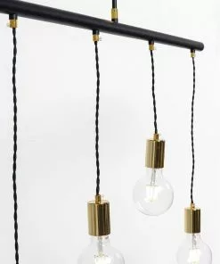 Kare Design Pole Black Six Riippuvalaisin 22 Kare Design Pole Black Six Riippuvalaisin -Huonekalu kauppa lampa wiszaca pole 135x140 cm czarna 7