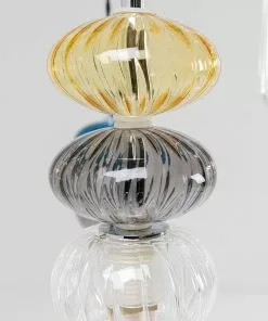 Kare Design Romantic Multi Riippuvalaisin -Huonekalu kauppa lampa wiszaca romantic multi o45x106 cm kolorowa klosze szklane 4