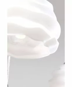 Kare Design Ruffle Riippuvalaisin, Valkoinen Ø 37cm -Huonekalu kauppa lampa wiszaca ruffle 37x120 cm biala 7