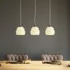 Kare Design Ruffle Dining Riippuvalaisin, Valkoinen -Huonekalu kauppa lampa wiszaca ruffle 69x150 cm biala 7