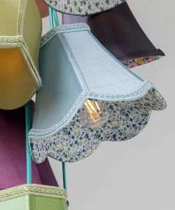 Kare Design Saloon Flowers 9 Riippuvalaisin, Monivärinen -Huonekalu kauppa lampa wiszaca saloon flowers 9l 60x116 cm kolorowa 7