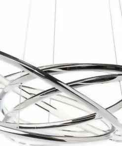 Kare Design Saturn LED Riippuvalaisin, Kromi, Iso -Huonekalu kauppa lampa wiszaca saturn led 75x120 cm srebrna 6