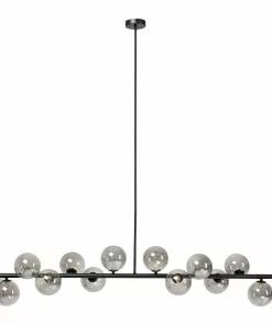 Kare Design Scala Balls Riippuvalaisin Musta 155cm -Huonekalu kauppa lampa wiszaca scala balls 150x140 cm czarna 1