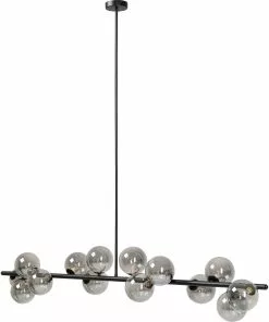 Kare Design Scala Balls Riippuvalaisin Musta 155cm -Huonekalu kauppa lampa wiszaca scala balls 150x140 cm czarna 2