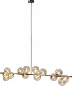 Kare Design Scala Balls Riippuvalaisin Musta 155cm -Huonekalu kauppa lampa wiszaca scala balls 150x140 cm czarna 3