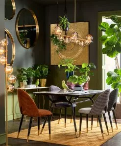 Kare Design Scala Balls Riippuvalaisin Messinki 155cm -Huonekalu kauppa lampa wiszaca scala balls 150x140 cm zlota 10