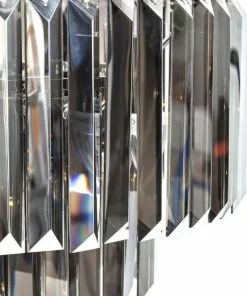 Kare Design Smoky Lounge Round Riippuvalaisin -Huonekalu kauppa lampa wiszaca smoky lounge round 54x42 cm srebrna 4