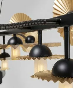 Kare Design Soles Riippuvalaisin 140cm 12 Kare Design Soles Riippuvalaisin 140cm -Huonekalu kauppa lampa wiszaca soles 140x150 cm czarno zlota 4