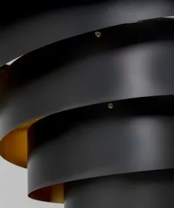 Kare Design Spiral Catch Riippuvalaisin Ø76cm -Huonekalu kauppa lampa wiszaca spiral catch o76 cm czarna 4