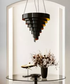 Kare Design Spiral Catch Riippuvalaisin Ø76cm -Huonekalu kauppa lampa wiszaca spiral catch o76 cm czarna 7