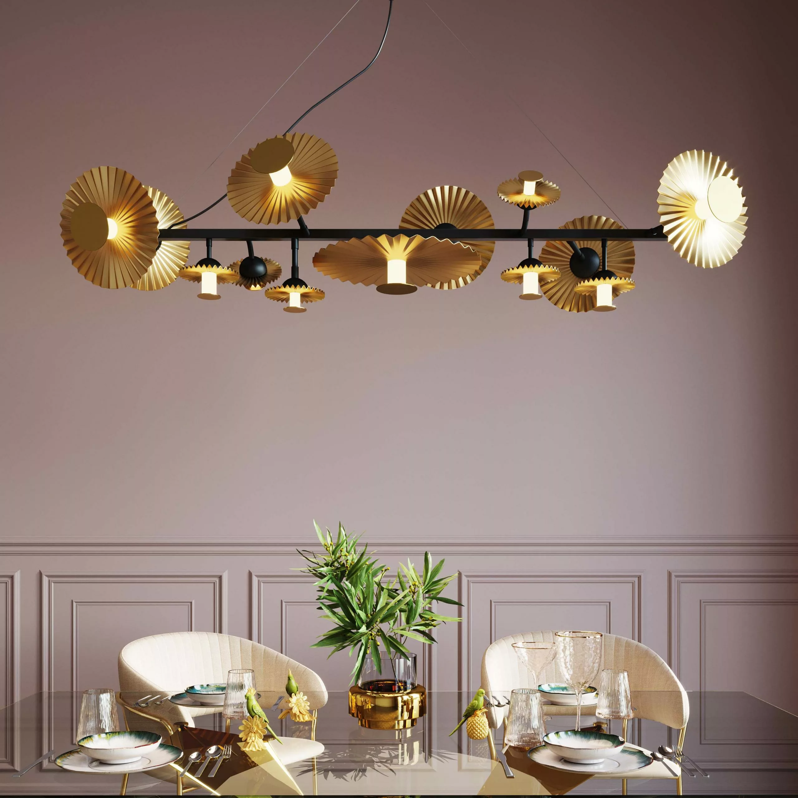 Kare Design Soles Riippuvalaisin 140cm 3 Kare Design Soles Riippuvalaisin 140cm