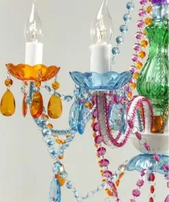 Kare Design Starlight Riippuvalaisin, Musta, 6-haarainen -Huonekalu kauppa lampa wiszaca starlight 55x70 cm kolorowa 3