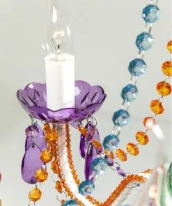 Kare Design Starlight Riippuvalaisin, Musta, 6-haarainen -Huonekalu kauppa lampa wiszaca starlight 55x70 cm kolorowa 4