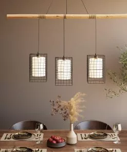 Kare Design Three Grids Riippuvalaisin 120cm -Huonekalu kauppa lampa wiszaca three grids 9 scaled