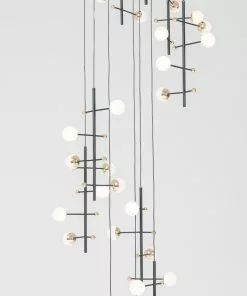 Kare Design Trapez Riippuvalaisin 280cm -Huonekalu kauppa lampa wiszaca trapez 280 cm czarna 4