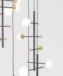 Kare Design Trapez Riippuvalaisin 280cm -Huonekalu kauppa lampa wiszaca trapez 280 cm czarna 5