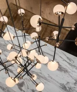 Kare Design Trapez Riippuvalaisin 280cm -Huonekalu kauppa lampa wiszaca trapez 280 cm czarna 8