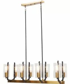 Kare Design Wizard Dining Riippuvalaisin -Huonekalu kauppa lampa wiszaca wizard dining 93x120 cm czarno mosiadzowa 4