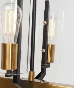 Kare Design Wizard Dining Riippuvalaisin -Huonekalu kauppa lampa wiszaca wizard dining 93x120 cm czarno mosiadzowa 7