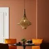 Kare Design Cocoon Pöytävalaisin Gold Ø51cm 2 Kare Design Cocoon Pöytävalaisin Gold Ø51cm -Huonekalu kauppa lampa wiszaca zlota plecionka stalowa o51x69 cm 7