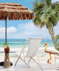 Kare Design Easy Summer Kansituoli, Aurinkotuoli, Kermanvärinen -Huonekalu kauppa lezak rozkladany bright summer 56x96 cm bezowy 13