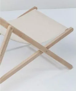 Kare Design Easy Summer Kansituoli, Aurinkotuoli, Kermanvärinen -Huonekalu kauppa lezak rozkladany bright summer 56x96 cm bezowy 6