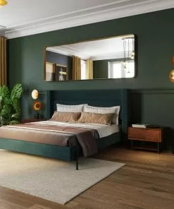 Kare Design Curve MO Peili Messinki 70x200cm