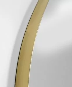 Kare Design Shape Seinäpeili, Messinki 110x120cm -Huonekalu kauppa lustro dali 110x120 cm zlote 5