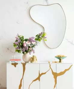 Kare Design Shape Seinäpeili, Messinki 110x120cm