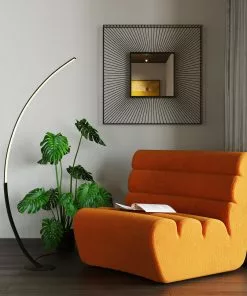 Kare Design Dimension Square Seinäpeili Musta 91x91cm -Huonekalu kauppa lustro dimension square 91x91 cm czarne 6