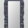 Kare Design Baroque Valentina Seinäpeili, Harmaa 100x190cm -Huonekalu kauppa lustro klasyczne barokowe ciemnoszare 100x190 cm 2