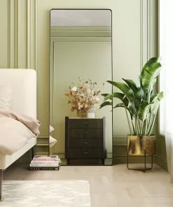 Kare Design Ombra MO Soft Peili Musta 80x200cm -Huonekalu kauppa lustro ombra mo 80x200 cm czarne 7