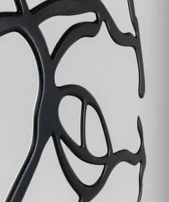 Kare Design Pieces Seinäpeili, Matta Musta Ø100cm -Huonekalu kauppa lustro pieces o100 cm czarne 4