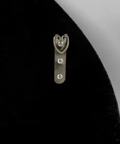 Kare Design Pieces Seinäpeili, Matta Musta Ø100cm -Huonekalu kauppa lustro pieces o100 cm czarne 5